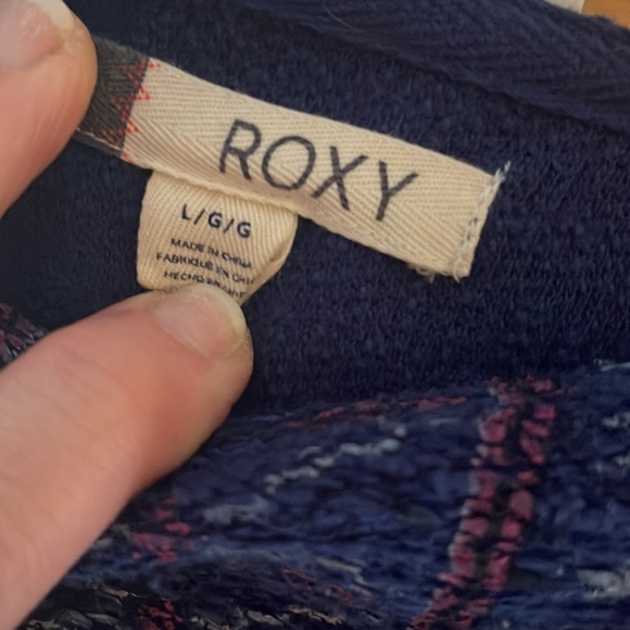 Light Roxy sweater blue soft and comfortable - Picture 3 of 5
